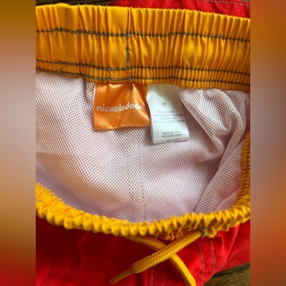 Nickelodeon boys swim shorts Sz. 3T Paw Patrol Marshall red NWOT - Picture 4 of 5